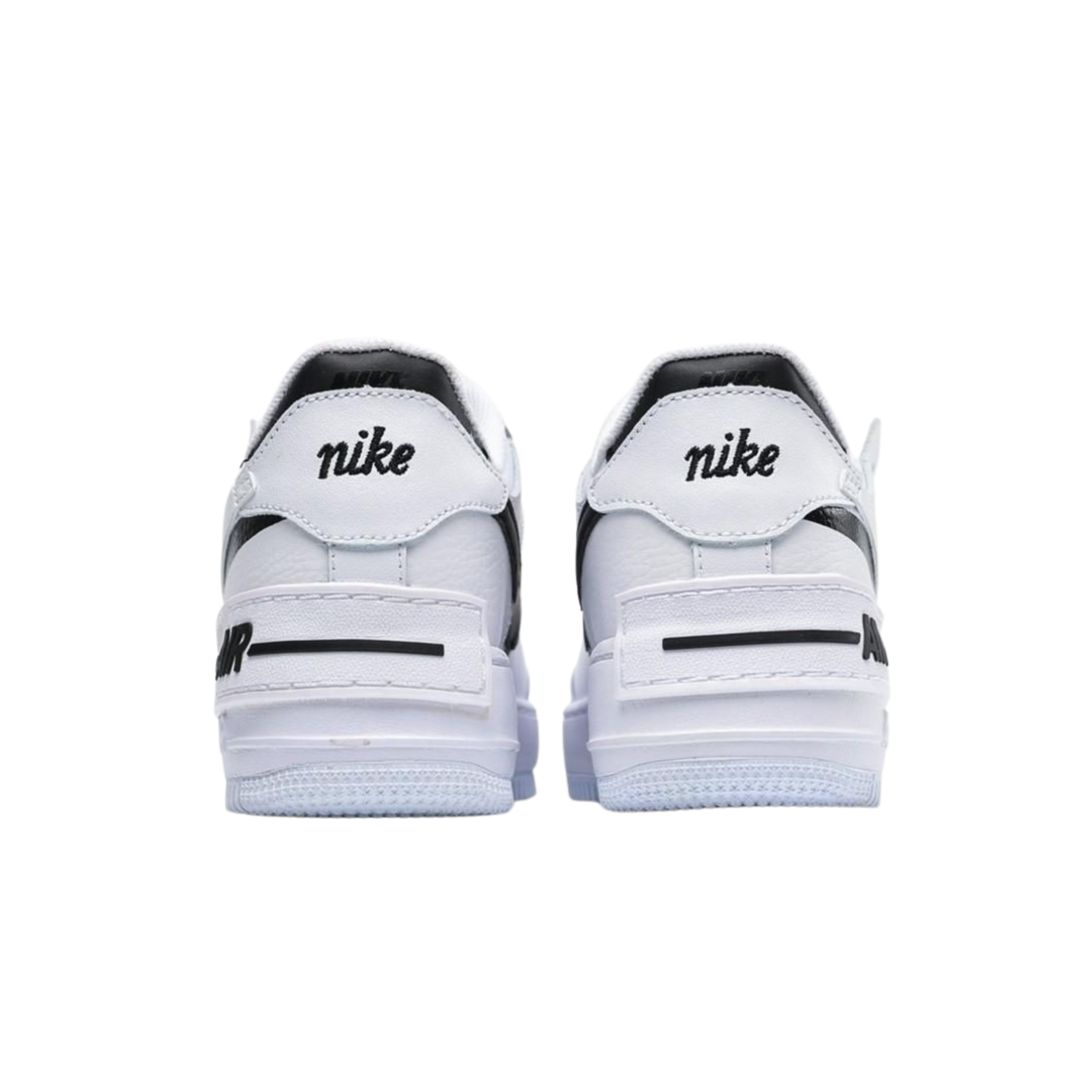 Nike Air Force 1 Shadow Black and White – Double Layer Edition - Imagen 3