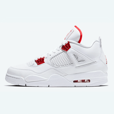 Nike Air Jordan 4 - Red Metallic