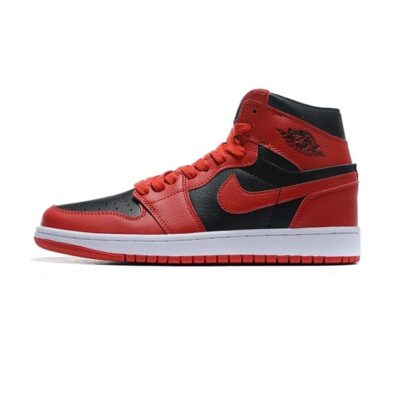 Nike Air Jordan 1 Negras y Rojas cuero