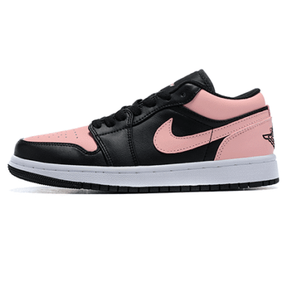 Nike Air Jordan 1 Low Black and Pink