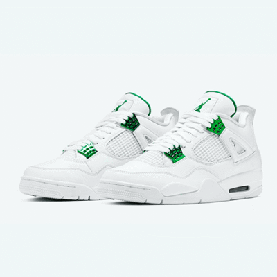 Nike Air Jordan 4 Green Metallic