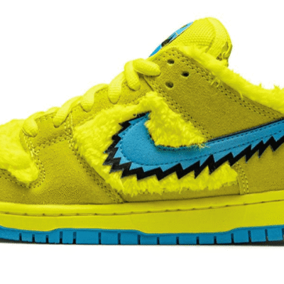 Nike SB Dunk Low Grateful Dead Bear Yellow