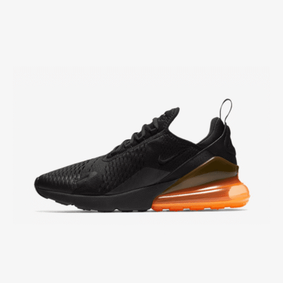 Nike Air Max 270 Negras y Naranja