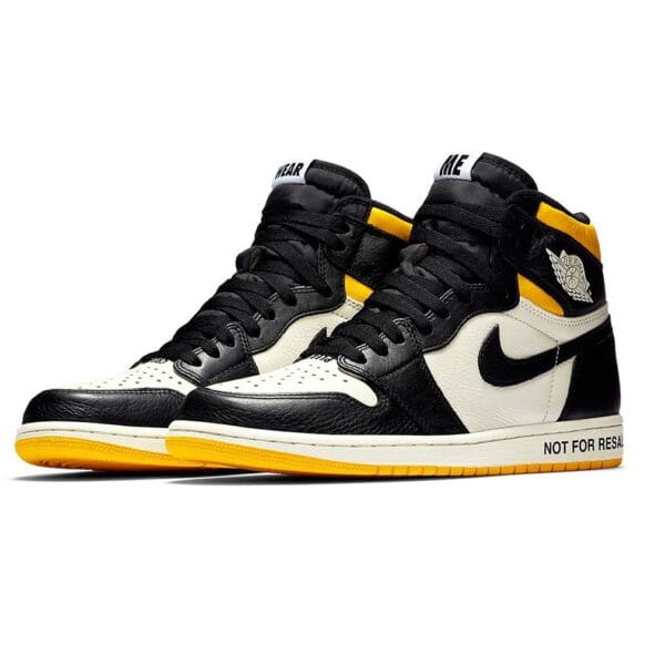 Nike Air Jordan 1 NOT FOR RESALE Amarillas - Imagen 3