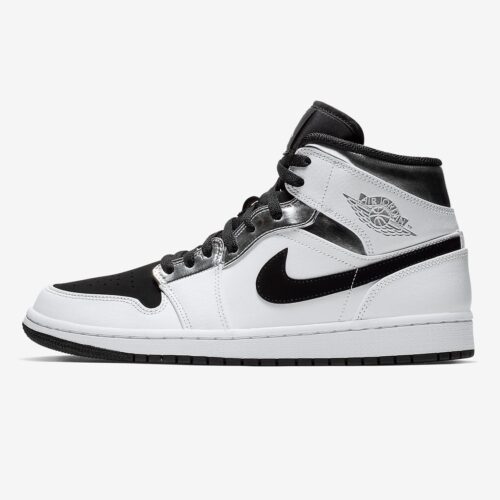 Nike Air Jordan 1 Plateadas y Blancas