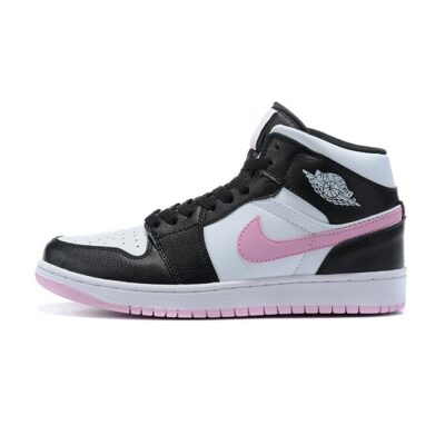 Nike Air Jordan 1 Blancas Negras y Rosas