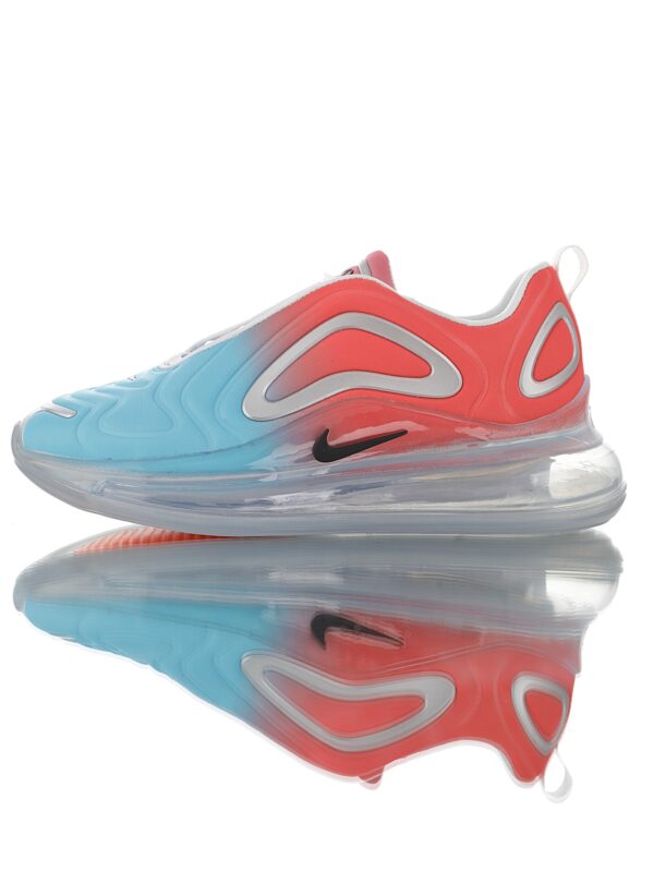 Nike Air Max 720 Blue Orange and Silver