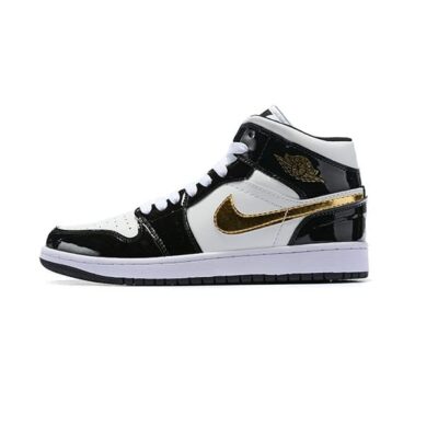 Nike Air Jordan 1 Negras y Doradas