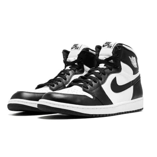 Nike Air Jordan 1 Blancas y Negras - Imagen 2