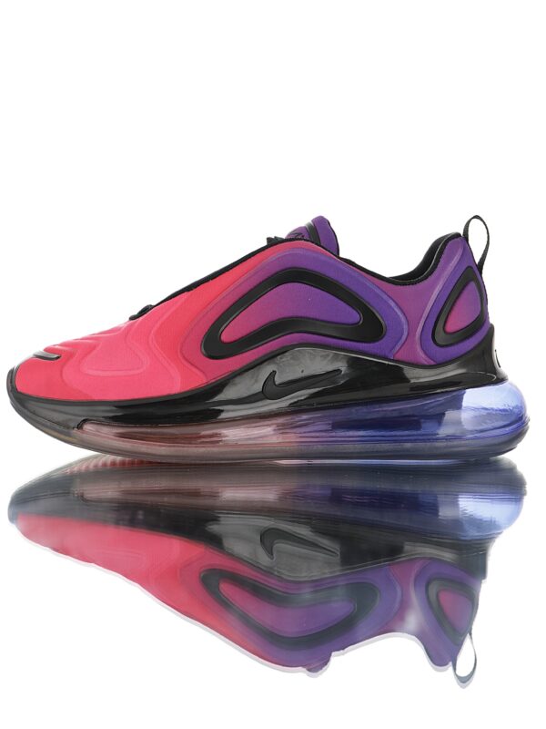 Nike Air Max 720 Black Purple and Pink
