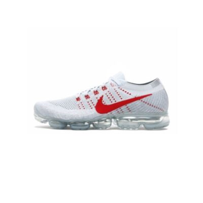 Nike Air Vapormax Flyknit Blancas y Rojas