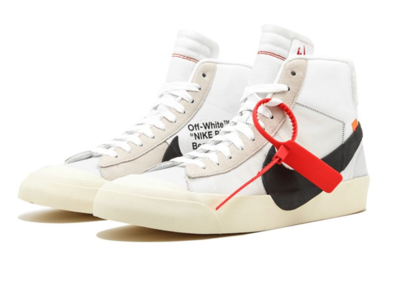 Nike x OFF WHITE Blazer Blancas - Imagen 2