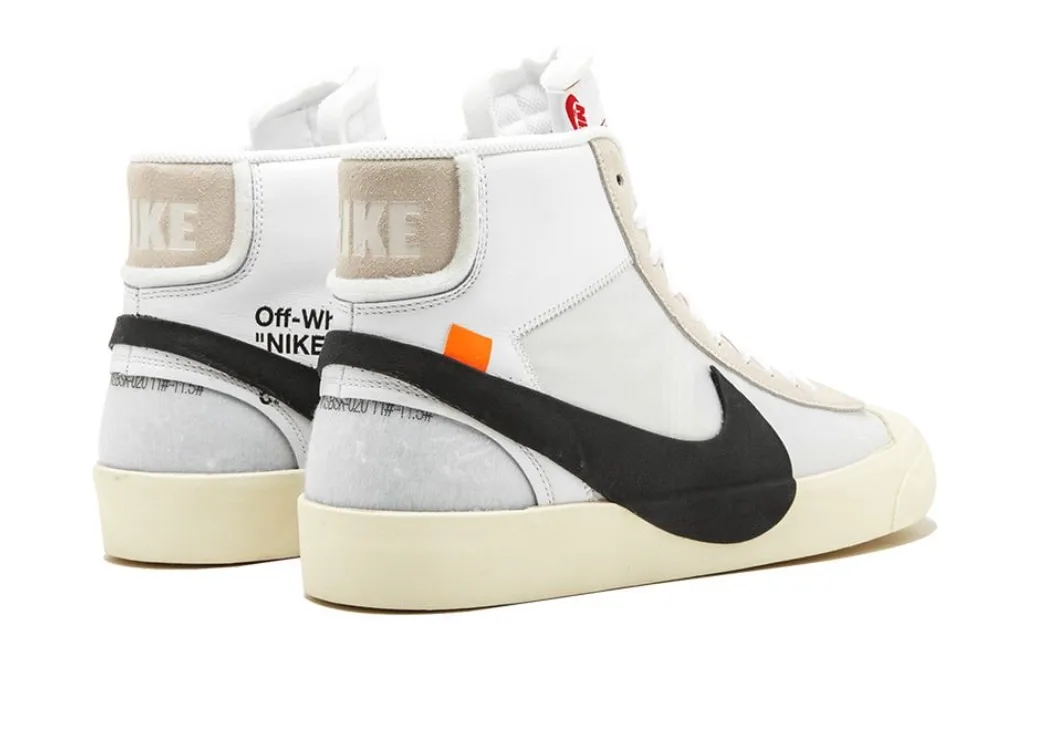 Nike x OFF WHITE Blazer Blancas - Imagen 3
