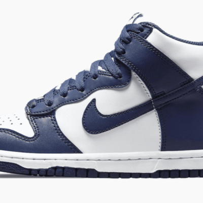Nike Dunk High "NAVY WHITE"