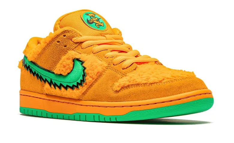 Nike SB Dunk Low Grateful Dead Bear Orange - Imagen 2