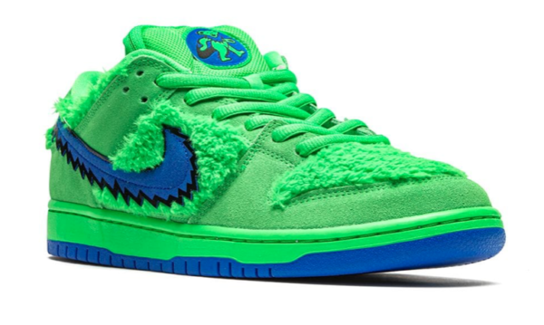 Nike SB Dunk Low Grateful Dead Bear Green - Imagen 2