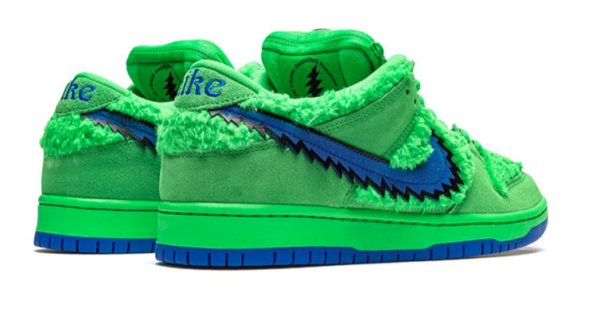 Nike SB Dunk Low Grateful Dead Bear Green - Imagen 3