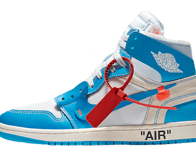 Nike Air Jordan 1 x OFF WHITE Retro High OG Azules