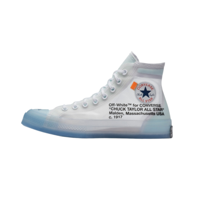 Converse x Off-White Chuck 70 Vulcanized con texto lateral industrial