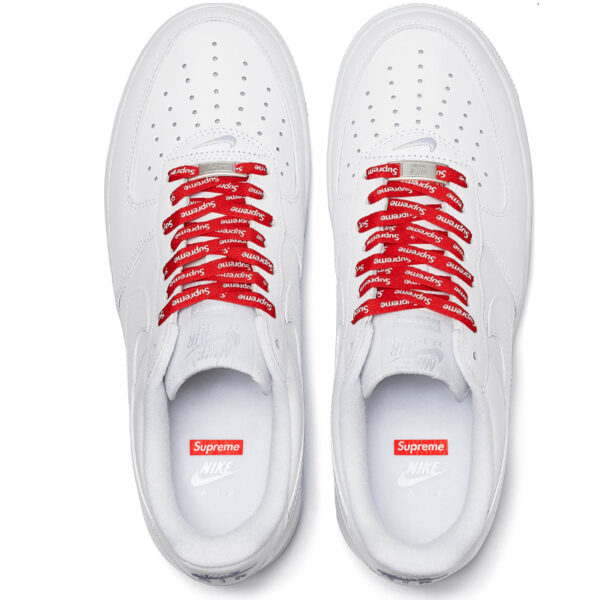 Nike Air Force 1 ''Supreme'' Blancas - Imagen 3