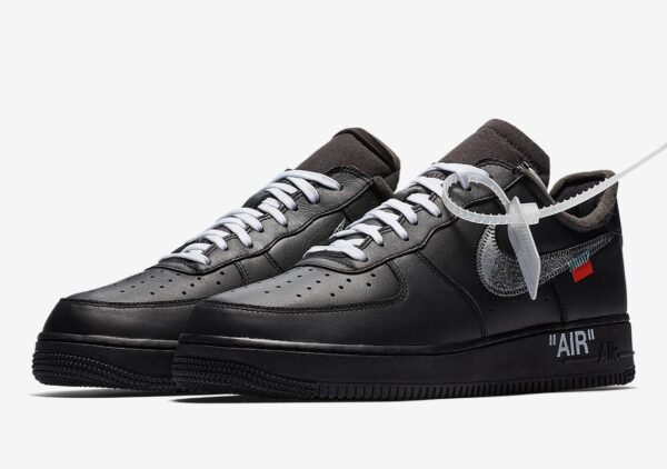 Nike Air Force 1 x Off White Low Negras - Imagen 2