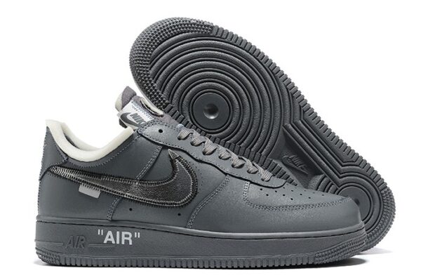 Nike Air Force 1 x Off White Low Grey - Imagen 2