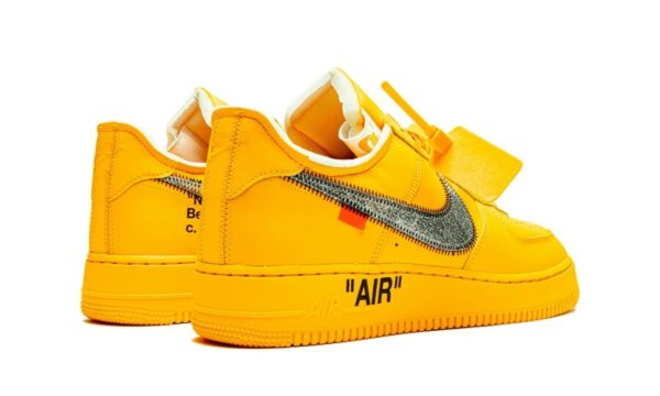 Nike Air Force 1 x Off White Low Amarillas - Imagen 3