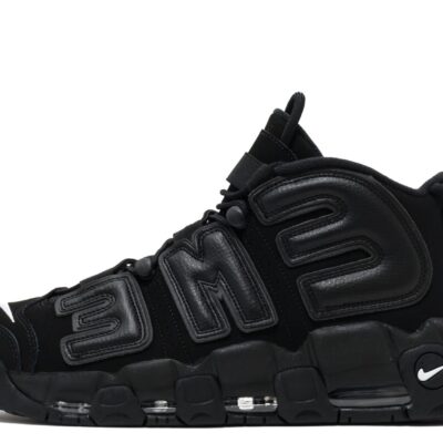 Nike Air More x SUPREME Negras