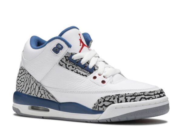 NIKE  AIR JORDAN 3 RETRO GS ‘TRUE BLUE’ 2011 - Imagen 2