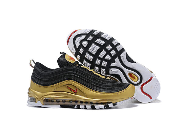 Nike Air Max 97 Max 97 Doradas y Negras - Imagen 2