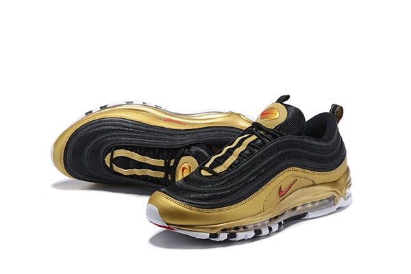 Nike Air Max 97 Max 97 Doradas y Negras - Imagen 3