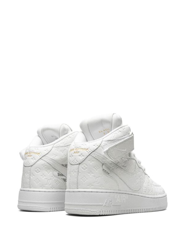 Nike Air Force x LV MID Blancas - Imagen 2