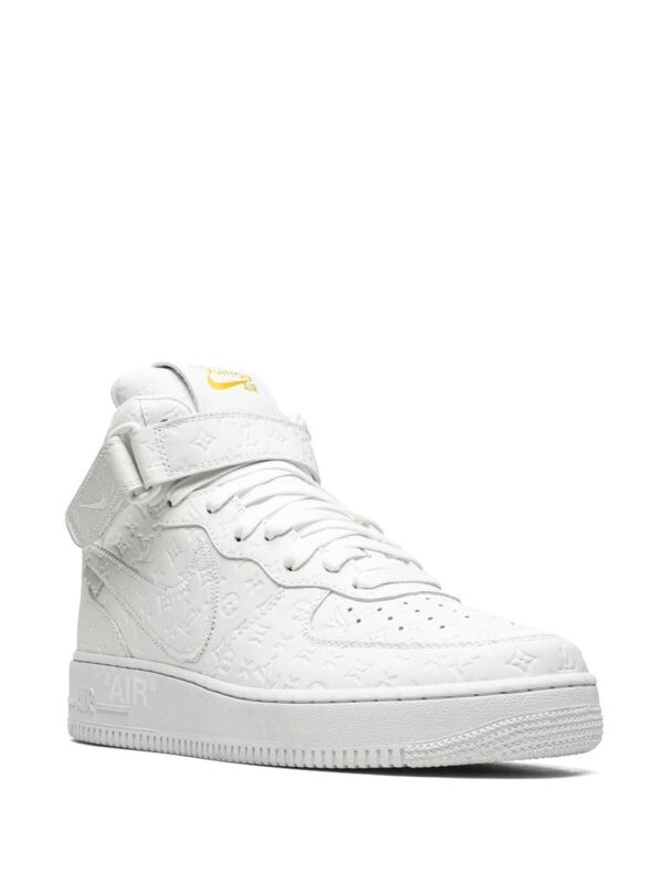 Nike Air Force x LV MID Blancas - Imagen 3