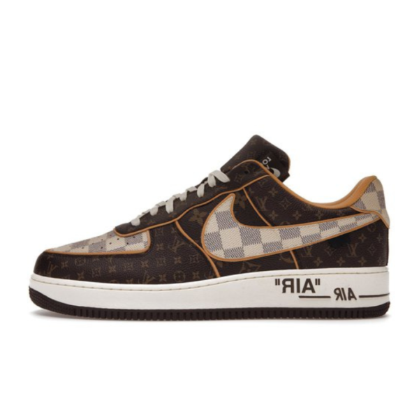Nike Air Force x LV "Virgin Abloh" Marrones