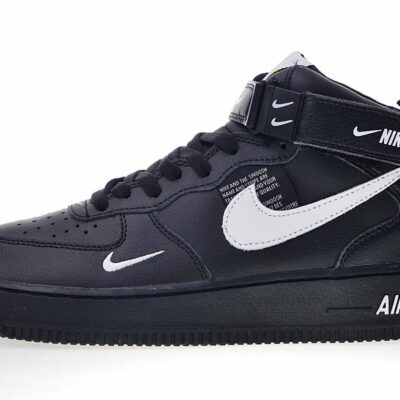 Nike Air Force MID ’07 LV8 black shoes