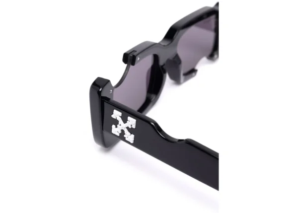 OffWhite Cady Cut-Out Rectangular Frame 'Black' - Imagen 2