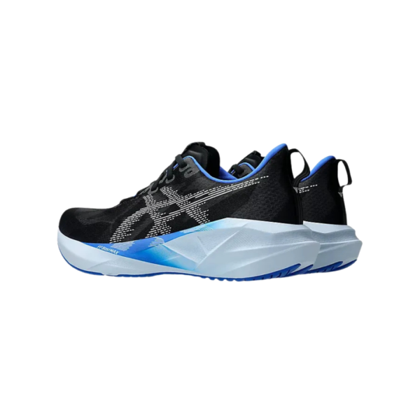 ASICS Novablast 5 Black/White/Blue - Imagen 2