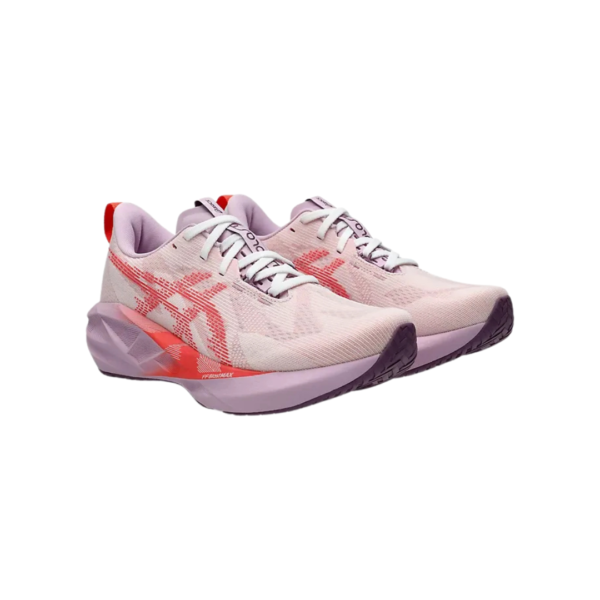 ASICS Novablast 5  White/Coral Reef - Imagen 2