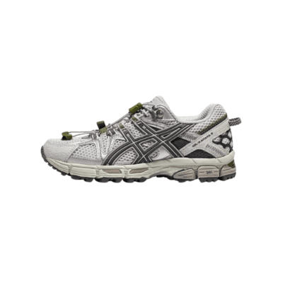 ASICS GEL-Kahana 8 Grey Matcha Green para mujer vista lateral