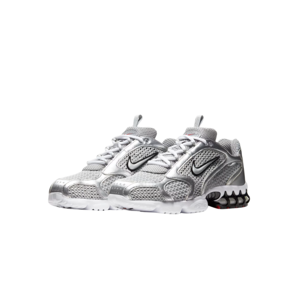 Nike Air Zoom Spiridon Cage 2 “White / Metallic Silver” - Imagen 5