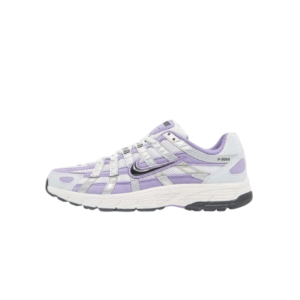 Nike P-6000 Lilac Silver zapatillas blancas con detalles lila vista lateral