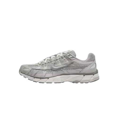 Nike P-6000 White Light Grey zapatillas blancas y grises vista lateral