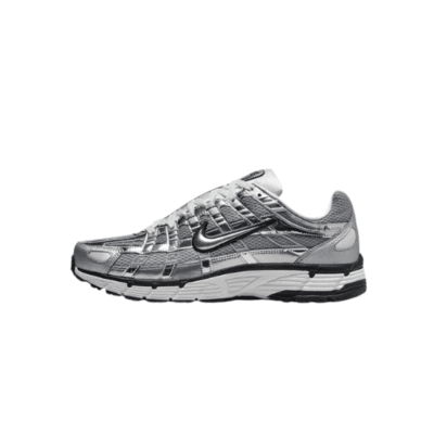 Nike P-6000 Silver Metallic zapatillas plateadas vista lateral