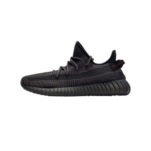 Adidas Yeezy Boost 350 V2 Static Black Reflective negras con tejido reflectante