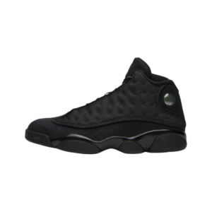 Air Jordan 13 Retro Black Cat negras con holograma lateral