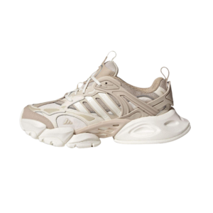 Adidas XLG Runner Deluxe beige con suela chunky