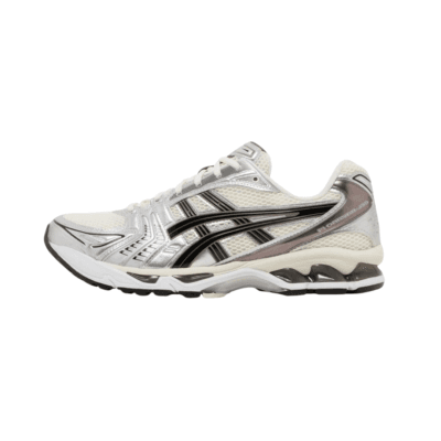 ASICS GEL Kayano 14 cream silver retro running sneakers