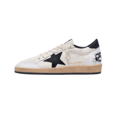 Golden Goose Ball-Star White con Estrella Gris