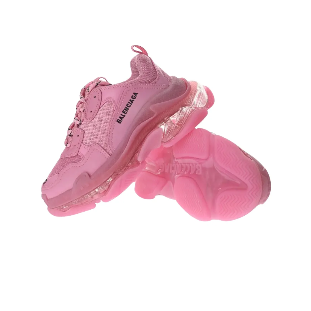 Balenciaga Triple S Clear Sole Pink - Imagen 2
